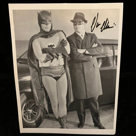 Van Williams Green Hornet Signed Autographed 8x10 Black and White Photo w COA